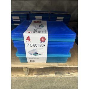 Storex Project Box 12x12 4 Pack